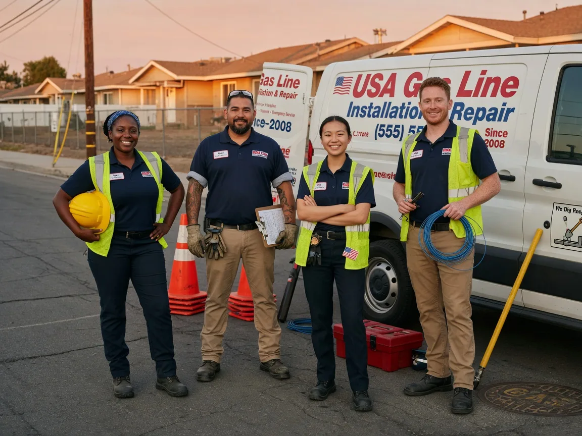 Gas Line Installation company in Blanchard, IA